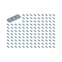 Yedek Parçalar: Plate 1x3: 100 Adet 1x3 Plate Parts Plaka Parçası Kum Mavisi - Sand Blue Plate 3623