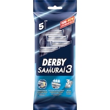 Derby Samurai3 Kullan-At Tıraş Bıçağı 5'li