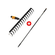 Fiskars 135512 Quikfit Toprak Tırmığı + Grafit Sap 156 Cm
