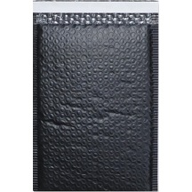 Balonlu Siyah Kargo Poşeti 20x30+5 Cm - 25 Adet