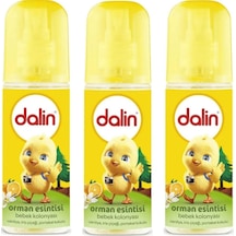 Dalin Orman Esintisi 100 Ml Bebek Kolonyası X 3 Adet