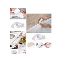 Biterse Beyaz Su Sızdırmaz Lavabo Kenar Bandı (Kutusuz)(3.2M) Beyaz