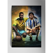 Pele / Maradona - Tablo