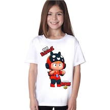 Kişiye Özel Isimli Brawl Stars Bea Baskılı Çocuk Tişört T-Shirt D (509944075)