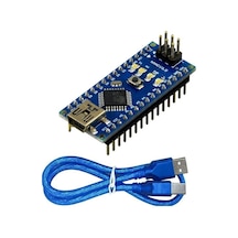 Arduino Nano Klon Usb Chip Ch340 + Usb Kablo Rodevino