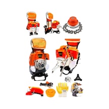 Deko Turkey DKT3263 63 CC 3.2 HP Benzinli Sırt Tipi Tırpan + Canavar Başlık