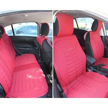 Fiat Egea Hb Lüx Oto Koltuk Minderi Ön Arka 5'li Set 5star Serisi Kırmızı