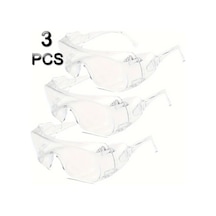 Willowhaven C6 3'lü Koruyucu Gözlük - Sıçrama Önleyici Moda Güvenlik Gözlüğü