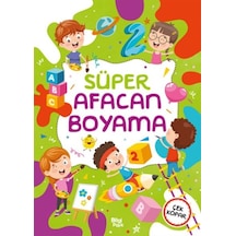 Süper Afacan Boyama Kitabı - Msbu-717154