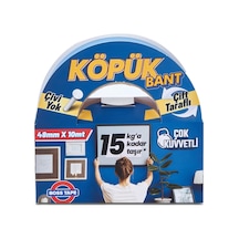 Boss Tape 3012 Çift Taraflı Köpük Bant 48mmx10m Çok Kuvvetli 15kg