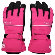 Dare2b Restart Waterproof Çocuk Kayak Eldiveni Pembe