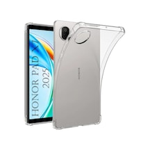 Honor Pad X7 8.7 İnç Kılıf Şeffaf Köşe Korumalı Crystal Clear Silikon Arka Kapak
