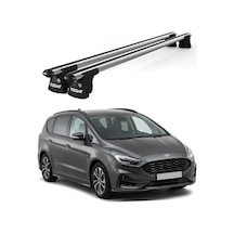 Trio-ıı Ford S-max 2015 Ve Sonrası Uyumlu Kilitli Ara Atkı 135cm Port Bagaj Tavan Barı