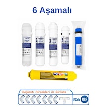 Avon Class 6 Aşamalı Kapalı Kasa Su Arıtma Filtre Seti Vontron Membranlı Sediment, Gac Karbon, Granül Karbon, Post Karbon, Ro Membran Filtre Seti