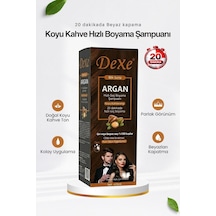 Dexe Koyu Kahve 20 Dakikada Hızlı ve Pratik Saç Boyama Şampuanı 420 ML