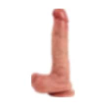 Lilitu Shop Yeni Nesil Çift Katmanlı 21.5 CM Realistik Dildo 1293