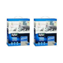 Reflex Hassas Kediler İçin Parfümsüz Topaklaşan Bentonit Kedi Kumu 2 x 6 L
