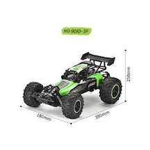 9010-3e 1:10 Kumandalı 40 Cm Dev Off-road Araba Şarjlı, 2.4ghz, Yüksek Hızlı Rc Arazi Canavarı - Yeşil