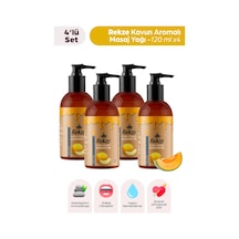 4 Lü Kavun Aromalı Yenilebilir Erotik Vücut Masaj Yağı 20 Ml X4 - 305853701
