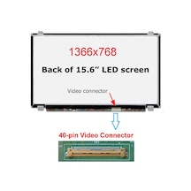 Toshiba Uyumlu Satellite C55-A-1Nu Ekran 15.6 Slim 40 Pin Panel