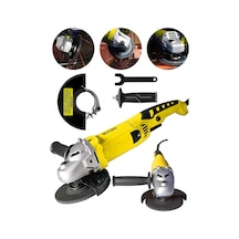 Tr Alman 3000 W 6 Kademe Devir Ayarli Sjs Metal Şanzıman Demir Metal Kesme Taşlama Makinesi 125 Mm