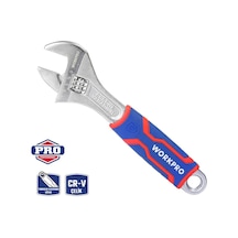 Workpro Wp272011 200mm Cr-v Profesyonel Kurbağacık Anahtar
