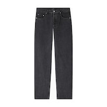 A.p.c Taşlanmış Ekstra Geniş Unisex Premium Denim Pantolon Siyah