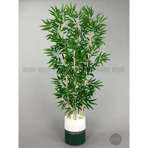 Yapay Bambu Ağacı 140cm Lux Saksı H Yapay Bambu Ağacı 140cm Lux Saksı H