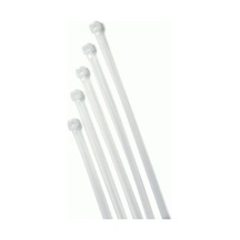 Plastik Kelepçe - 3.6 X 250 Cırt Kelepçe 100 Adet Beyaz 25 Cm