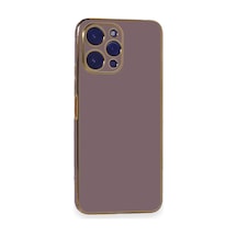 Xiaomi Poco M6 Pro 5g Uyumlu Kılıf Volet Silikon - Mor