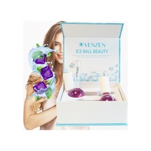Ice Globes Buz Kuresi Soguk Masaj Ve Terapi Topu 2 Adet Mor Karışık