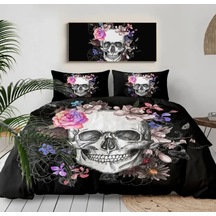 Roses 2024 3 Parça Saten & Pamuk Luxury Nevresim Takımı