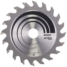 Bosch Optiline Wood 130 x 20/16 MM 20 Diş Daire Testere Bıçağı - 2608640582