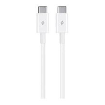 Usb-c - Usb-c 120cm 60w Pd/qc Hızlı Şarj/data Kablosu Beyaz Standart