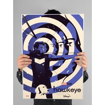 Hawkeye Poster 60x90cm Afiş - Kalın Poster Kağıdı Dijital Baskı