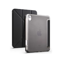Apple Uyumlu iPad Mini 6 8.3inç 2021 Kılıf Kalem Bölmeli Standlı Kılıf A2567 A2568 A2569 Tr