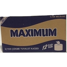 Maximum Mini İçten Çekmeli Tuvalet Kağıdı 12 Rulo