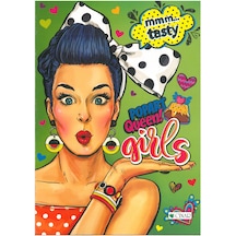 Çınar Dikişli Defter A4 Karton Kap.Kareli 40 Yp girls yeşil