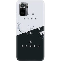 Xiaomi Note 11 Se Kılıf Resimli Desenli Baskılı Silikon Life and Death 1339