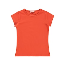 Civil Girls Kız Çocuk Tişört 10-13 Yaş Koyu Turuncu 18330g34124s3-8 Turuncu