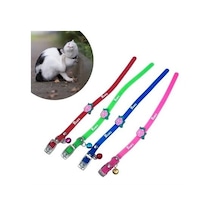 Keyifli Sepetim Çıngıraklı Zilli Sevimli Renkli Slikon Kedi Köpek Boyun Tasması