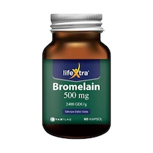 Lifextra Bromelain 500 Mg 30 Kapsül