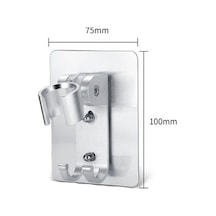 Primepickings F Güçlü Yapışkanlı Duş Tutucu, El Duş Başlığı Için Purehome Kendinden Yapışkanlı Duvara Mo 2 Katlı Gri