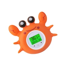 Oda Sıcaklığına Sahip Banyo Termometresi Üç Renkli Turuncu