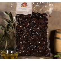 Datça Yuvarlama Siyah Zeytin Vakum Paket 1 KG