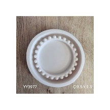 Yy3977 Boncuklu Bubble Tabak Yuvarlak