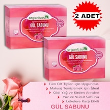 Organicsun Doğal Gül Sabunu 2 x 140 G