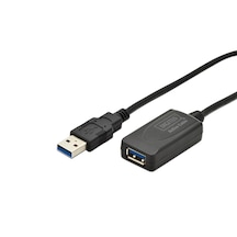 Digitus Usb 3.0 Repeater / Uzatma Kablosu, Usb A Erkek / A Dişi, 5 Metre&lt Br&gt Digitus Usb 3.0 Active Extension Cable-19111