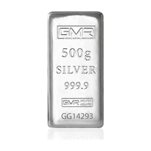 Agakulche 500 Gram 999.9 Ayar Gmr Külçe Gümüş