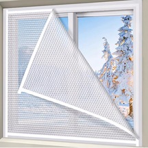 Kış İçin Pencere Yalıtımı: 4 Mm Ekstra Kalın Pencere Filmi, Rüzgar Geçirmez Ve Sıcak, Kendi Kendine Yapışkan 4060in